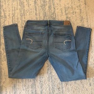 American Eagle skinny super stretch jegging 10